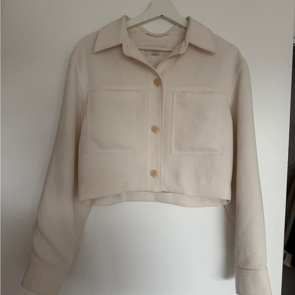 Aritzia Wilfred Little Cropped Jacket